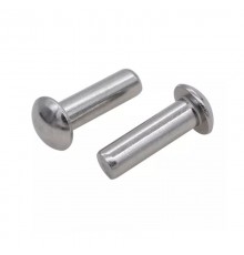 Заклепка алюминиевая с полукгруглой головой 2,0х04 ГОСТ 10299-80 (50 шт)- пакет  144206  Tech-KREP