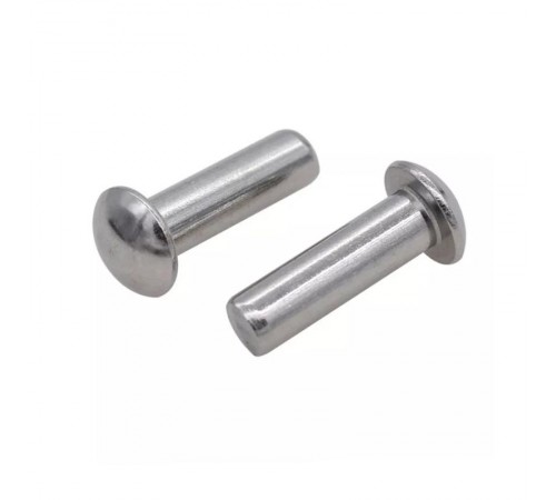 Заклепка алюминиевая с полукгруглой головой 8,0х30 ГОСТ 10299-80 (4 шт)- пакет  144231  Tech-KREP