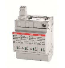 Устройство защиты от импульсных перенапряжений (УЗИП) OVR404 3N 40-275 P TS QS  2CCF606002R0001  ABB