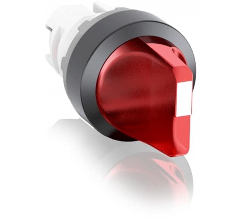 Переключатель M3SSV1-11R красный 3-х позиционный (только корпус) с подсветкой для установки в вертикальные посты  1SFA611230R1101  ABB
