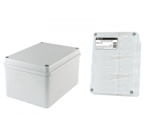 Коробка распределительная о/п 150х110х85мм, крышка, IP44, гладкие стенки, инд. штрихкод  SQ1401-1261  TDM