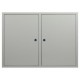 Корпус металлический навесной  ЩРН-90 2-х дверный (500х680х120) IP31 УХЛЗ серый   Б0062925  ЭРА