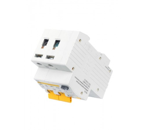 Выключатель автоматический дифференциального тока АД12S 2п 50А C 300мА тип AC (3 мод)  MAD13-2-050-C-300  IEK