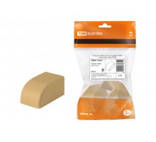 Заглушка кабельной трассы КМЗ 100x60 сосна (2 шт./комп.)  SQ0411-0237  TDM