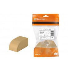 Заглушка кабельной трассы КМЗ 100x60 сосна (2 шт./комп.)  SQ0411-0237  TDM