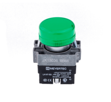 Сигнальная лампа в сборе, зеленый, 220V AC/DC, мет. MTB2-BV633  43355  ОВЕН