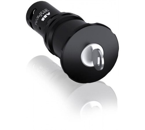 Кнопка аварийной остановки CE4K1-10B-11 черная диам. 40 мм отп. ключом1SFA619552R1076 ABB