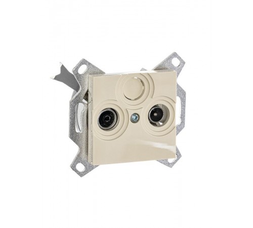 ABB Levit Слоновая кость Розетка TV-R оконечная  5011H-A03503 17W  2CHH083503A6017  ABB