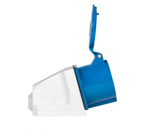 Розетка стационарная наружная 123 2Р+РЕ 32А 220В IP44 EKF PROxima  ps-123-32-220  EKF