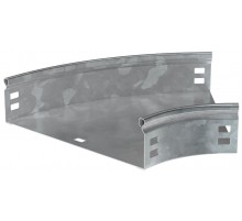 ESCA Поворот плавн. 45град тип Г01 80х400мм HDZ  CPG01-0-45-080-400-HDZ  IEK