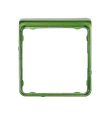 Внешняя цветная рамка; зеленый металлик  CDP82GNM  Jung