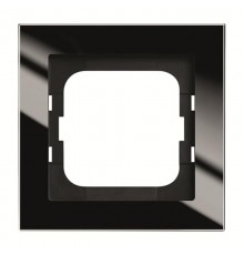 Рамка 1-пост, черное стекло  2CKA001754A4800  ABB