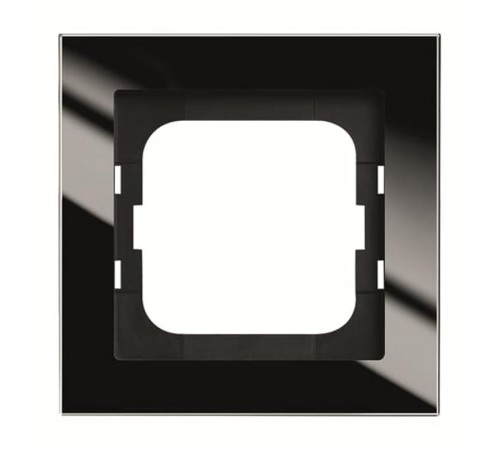 Рамка 1-пост, черное стекло  2CKA001754A4800  ABB