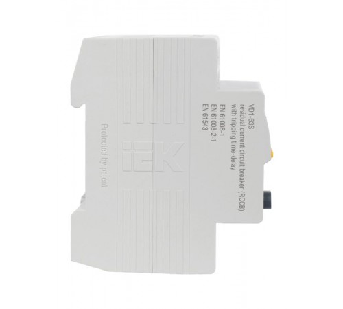 Выключатель дифференциальный (УЗО) ВД1-63S 4п 40А 100мА тип AC  MDV12-4-040-100  IEK