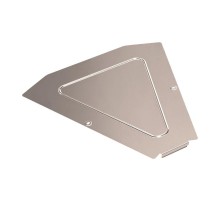 Крышка угла горизонтального 45 градусов Стандарт INOX (AISI 409) 500  PR16.3491  Промрукав