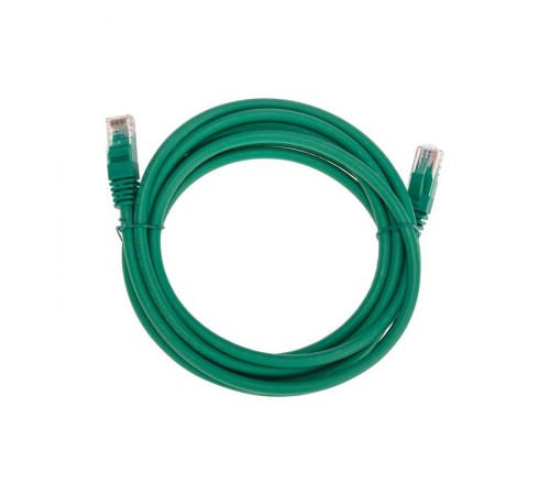Патч-корд U/UTP CAT 6, RJ45-RJ45, 26AWG, LSZH, зеленый, 3м REXANT  02-0296-3  REXANT
