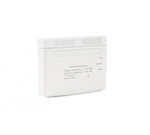 СКАТ-1200А Li-ion источник питания, 12В 1А, встроенная Li-ion АКБ 5,2Ач СС ТР ПБ  262  Бастион