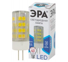 Лампа светодиодная LED 5Вт G4 220В 4000К smd JC капсульная  Б0027858  ЭРА