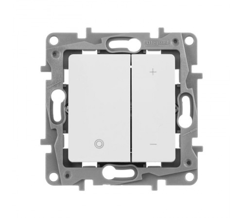 Etika Белый Светорегулятор нажимной, 400Вт  672218  Legrand