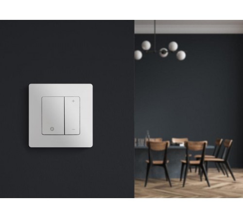 Etika Белый Светорегулятор нажимной, 400Вт  672218  Legrand