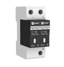 Ограничитель импульсных напряжений серии ОПВ-C/2P In 20кА 400В (с сигнализацией) EKF PROxima  opv-c2  EKF