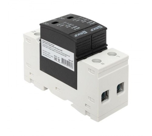 Ограничитель импульсных напряжений серии ОПВ-C/2P In 20кА 400В (с сигнализацией) EKF PROxima  opv-c2  EKF