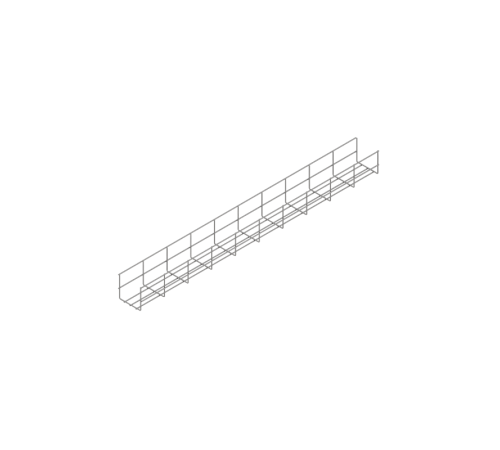 Проволочный лоток 85х300х5,0 L3000 мм HD  PL85-300-5-3000 HD  КМ - профиль
