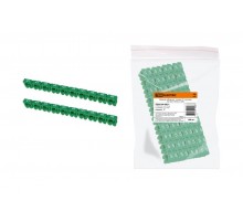 Маркер наборный - символ "5" зеленый 2,5 мм2 (150 шт.)   SQ0534-0021  TDM