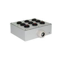 ПКУ-15-21.331-54У2 (6*ВК30-10-11110-54(1з+1р) черная + 3*ВК30-10-11110-54(1з+1р) красная + PG-36), пост управления (ЭТ)  ET054502  Электротехник