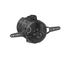 Монтажная коробка для сплошных стен с фиксирующими лапками ,60mm, H66mm, IP30  2003716  OBO Bettermann