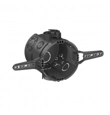 Монтажная коробка для сплошных стен с фиксирующими лапками ,60mm, H66mm, IP30  2003716  OBO Bettermann