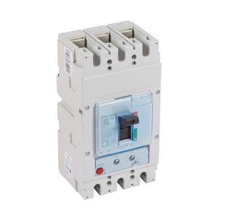 Автоматический выключатель DPX3 630 - термомагнитный расцепитель - 50 кА - 400 В~ - 3П - 630 А  422018  Legrand
