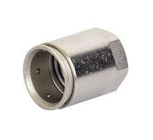 Муфта труба-коробка д.20мм, IP66/IP67, М20х1,5, внутренняя резьба, никелированная латунь  6112-A20  DKC