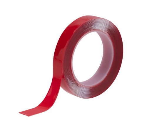 Двухсторонний скотч , прозрачный, на акриловой основе, 20 мм, ролик 5 м  09-6520  REXANT