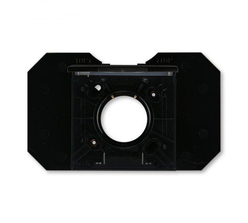 ABB Levit Антрацит / дымчатый чёрный Розетка для централизованных систем пылеудаления Жёлтый / дымчатый чёрный  5530H-C67107 63  2CHH506717C4063  A