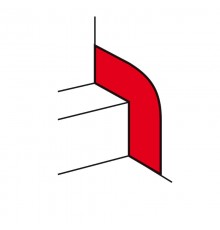 Накладка на стык со стеной - для кабель-каналов шириной от 80 до 150 мм DLP  010698  Legrand