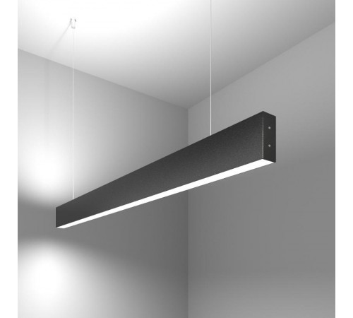 Светильник светодиодный подвесной линейный двусторонний 103см 40W 6500K черная шагрень (101-200-40-103)  a042944  Elektrostandard