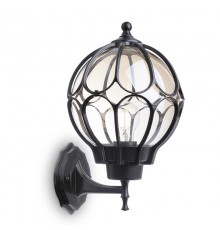 Светильник декоративный уличный PL3801 60W 230V E27 220*260*380мм черный (на стену вверх)  06344  Feron