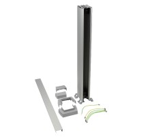 Snap-On мини-колонна алюм с крышкой 1 секция, высота 0,68 м  653004  Legrand