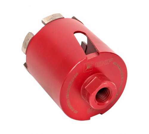 Коронка алмазная для дрелей с микроударом DCH-72MH Micro Hit Laser M16 Professional  dch-72-mh-m16  EKF