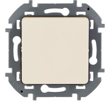 Inspiria Слоновая кость Переключатель промежуточный винтовые клеммы 1-клавишный С/У без рамки  673681  Legrand