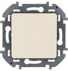 Inspiria Слоновая кость Переключатель промежуточный винтовые клеммы 1-клавишный С/У без рамки  673681  Legrand