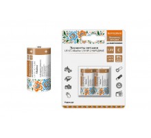 Элемент питания LR14 C Alkaline 1,5V BP-2 Народный  SQ1702-0014  TDM