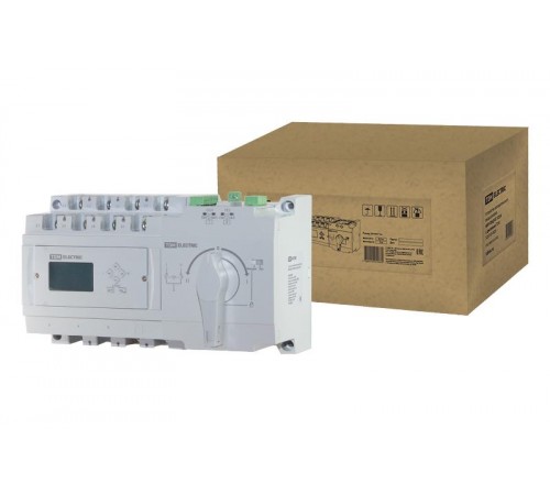 Устройство автоматического ввода резерва АВР-ПНД 4П 125А 380В с дисплеем  SQ0743-0029  TDM