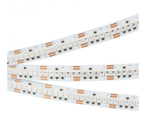 Светодиодная лента RT-G240-12mm 24V RGB (18 W/m, IP20, 3838, 5m) (Arlight, Открытый)  028257(2)  Arlight