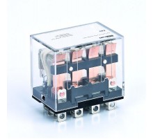 Промежуточное реле 4 конт. с LED инд. 10А 6В DC ПР-102  23935DEK  DEKraft