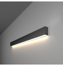 Светильник светодиодный накладной линейный односторонний78см 15W 4200К черная шагрень (100-100-30-78)  a040046  Elektrostandard