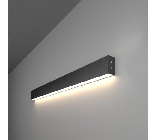 Светильник светодиодный накладной линейный односторонний78см 15W 4200К черная шагрень (100-100-30-78)  a040046  Elektrostandard