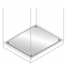 Панель нижняя фиксированная,нерж 600х500  EF6052X  ABB