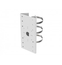 Крепление на столб, белое, нержавеющая сталь, 12746250мм  DS-1275ZJ-SUS  Hikvision